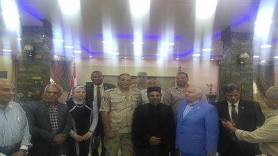 بالصور.. وفد من بيت العيلة بالسويس توجه للفرقة 19 لتهنئتهم بذكرى ثورة يوليو