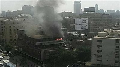 الصحة: إصابة 4 باختناق في حريق التجاريين