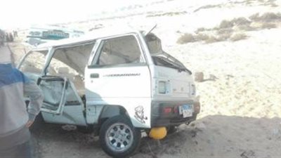 حادث أليم بطريق 