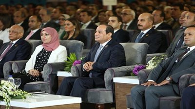  الرئيس عبدالفتاح السيسي يفتتح المؤتمر الدوري السادس للشباب من جامعة القاهرة