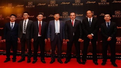 برنامج دوس بنزين يقدم اليوم تغطية خاصة لاحتفالات مكسيم اوتوموتيف لتدشين السيارة دوماى