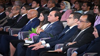 السيسي: مصر هتكون في مكانة تانية في 2020