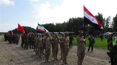 إفتتاح مسابقات المباريات الحربية الدولية 2018 بدولتي روسيا والصين بمشاركة مصر وعدد من الدول الصديقة