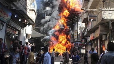 مصرع 13 شخصًا جراء انفجار لغم في مدينة حلب