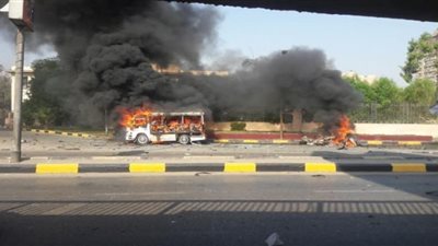 هل وراءها شبه جنائية؟.. تفاصيل ساعات الرعب أعلى كوبري أكتوبر.. انفجار سيارتين.. وهذه أبرز الخسائر