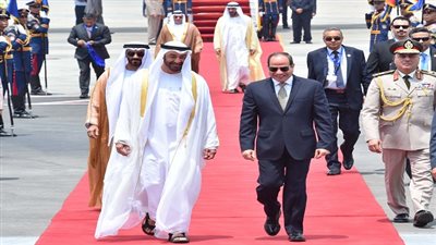 عاجل..  بسام راضي: الرئيس السيسي  يستقبل الشيخ محمد بن زايد آل نهيان