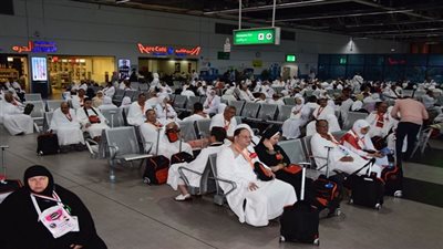 بعثة الحج للقوات المسلحة تغادر إلي الأراضي المقدسة لآداء مناسك الحج  