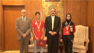 بالصور.. تكريم لاعبى إتحاد الشرطة الرياضى