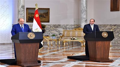 ننشر كلمة الرئيس السيسي خلال المؤتمر الصحفى المشترك مع الرئيس اليمني