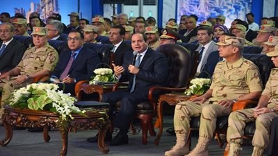 الرئيس عبد الفتاح السيسي يفتتح عدد من المشروعات التنموية الصناعية بمحافظة بنى سويف