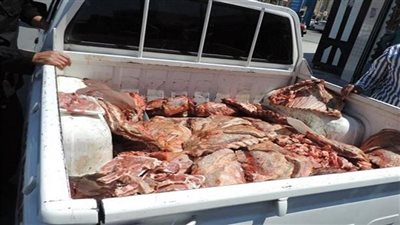 ضبط 567 كجم لحوم فاسدة في حملات على أسواق الإسكندرية