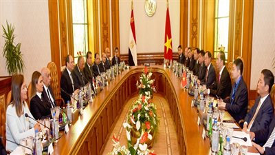 ننشر كلمة الرئيس السيسي خلال المؤتمر الصحفي المشترك مع الرئيس الفيتنامي