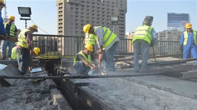 الجمعة.. بدء أعمال إصلاح فواصل كوبرى 15 مايو بالجيزة