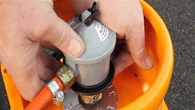 شخص يصاب بعدة حروق  اثناء استبدال اسطوانة الغاز باحدى مراكز الدقهلية