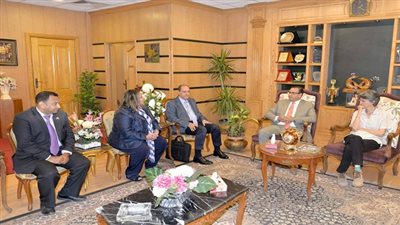 بالصور.. جامعة المنصورة تبحث تفاصيل عقد المؤتمر الدولى السادس لجمعية استكشاف مصر