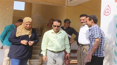 وكيل تعليم السويس يتفقد أعمال الصيانه بمدارس القطاع الريفي