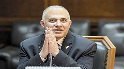 وزير الرى فى جولة تفقدية لمنطقة غرب الدلتا