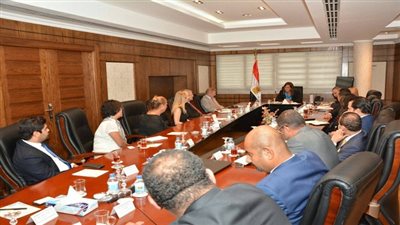 وزيرة التخطيط تستقبل وفدي شركة تمويلي ومؤسسة فينيكا الدولية