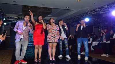 بالصور.. فريق سبايس ميكس يبدعون في حفل مهرجان 