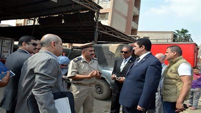 محافظ القليوبية في جولة لحي شرق شبرا الخيمة 