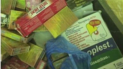 ضبط 2 مليون قرص منشط ومكملات غذائية مجهولة المصدر بالإسكندرية