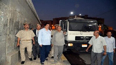 محافظ القليوبية يشهد مناورة عن إستعدادت المحافظة لمواجهة الأمطار والسيول بنفق شعراوي ببنها