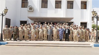 هيئة قناة السويس تستقبل وفداً من كلية الحرب العليا