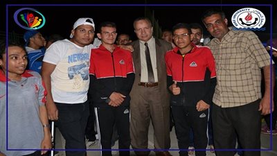  مشاركة الطلاب ذوي الاحتياجات الخاصة بفاعليات اسبوع شباب المدن الجامعية بالسويس