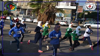  150 طالب من مختلف الجامعات المصرية يشاركون فى الماثون الرياضى بالسويس