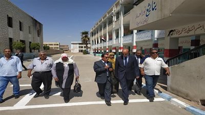 رئيس الإدارة المركزية بأمن  وزارة التعليم  يشيد بالسويس في زيارته للمحافظة