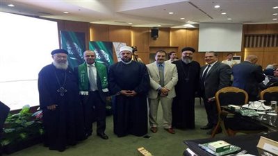 اوقاف السويس والكنيسة يشاركان القنصلية السعودية الاحتفال باليوم الوطني للمملكة 