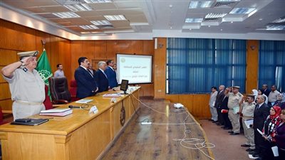 مرزوق يعقد المجلس التنفيذي الأول للمحافظة ويقدم الشكر والتحية للمحافظ السابق على مجهوداته 