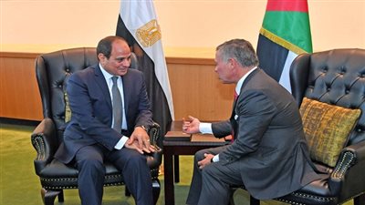 السيسي يلتقى العاهل الأردنى على هامش فعاليات الدورة 73 للجمعية العامة للأمم المتحدة