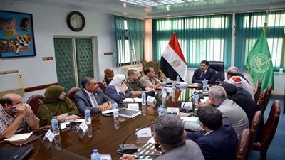 مرزوق  يعقد إجتماع لمناقشة خطة المحافظة لتنفيذ الحملة القومية للقضاء على فيروس سي