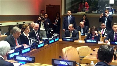 ننشر كلمة الرئيس السيسي حول تنفيذ اتفاقية باريس حول تغير المناخ