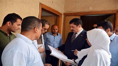 محافظ القليوبية يقوم بجولة مفاجئة لمركز ومدينة الخانكة ويزور مستشفى الخانكة المركزي
