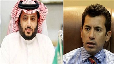 صبحى يهنئ تركى ال الشيخ بنجاح السوبر المصري السعودي