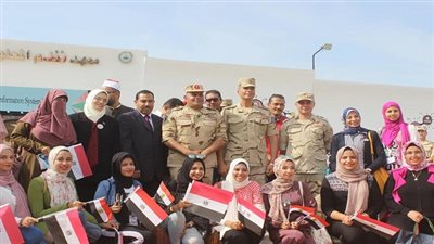 التعليم بالسويس يشاركان احتفالات الجيش بالذكرى الـ 45 لانتصارات اكتوبر