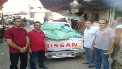 تموين الفيوم.. ضبط طن دقيق مدعم قبل تهريبه للسوق السوداء  