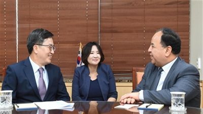 معيط يلتقي وزير المالية الكوري لمناقشة الملفات المتعلقة بالاقتصاد