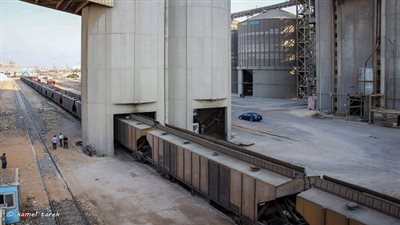 حركة قطارات البضائع العامة بميناء دمياط خلال الـ 24 ساعة الماضية