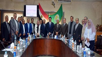 مرزوق والفيومي تشجيع الإستثمار لدفع عجلة التنمية بالقليوبية