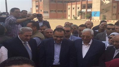 استياء رئيس الوزراء بسبب سرقة محطة مياه 15 مايو بالدقهليه