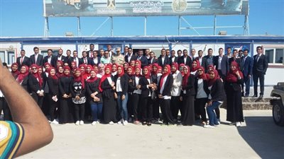انطلاق الفوج الأول من شباب الجامعات المصرية لزيارة مدينة العلمين الجديدة