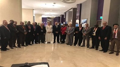 وزير الرى يلتقي عدد من الوزرا ء والخبراء الدوليين