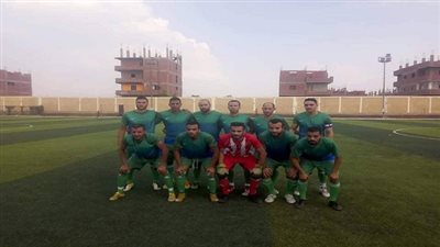 بالصور.. حزب الغد يدعم فريق مينا القمح لكره القدم
