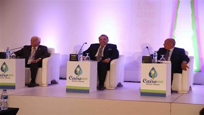 بالصور.. وزير الموارد المائية ود. حسن راتب ومفيد شهاب بجلسة 