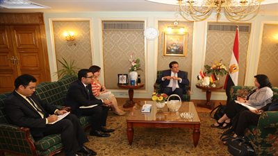 وزير التعليم العالي يلتقي مديرة الهيئة الألمانية للتبادل العلمي لبحث التعاون العلمي بين مصر وألمانيا