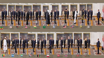 الرئيس السيسي يتسلّم أوراق اعتماد عدد من السفراء الجدد بالقاهرة