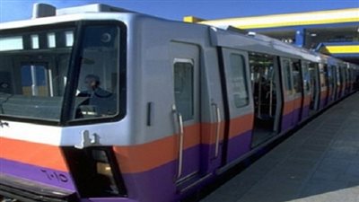 عودة حركة القطارات بالخط الثاني للمترو